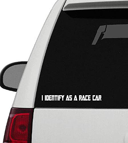 Xpin Graphics I Identify As A Race Car Vinyl Decal