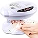 Kalolary Lampe à ongles, 400W Air Nail Dryer Nail Fan Sèche-Cheveux pour Les Mains et Les Pieds Vernis à Ongles Capteur Automatique Warm Cool Breeze Utilisation à la Maison et au Salon