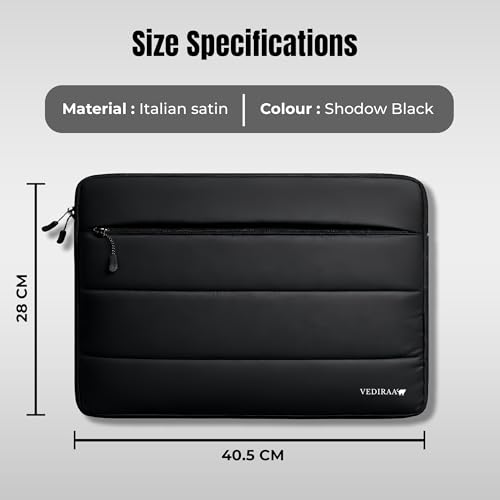 Image of Laptop Sleeve 15.6 inch Bag /Compatible with Macbook Air /Pro /Water resistant /Laptop Case Cover /Scratches Proof /Shockproof Cover Bag For Office Use /Suitable for dell,hp,asus,Lenovo laptop Sleeve