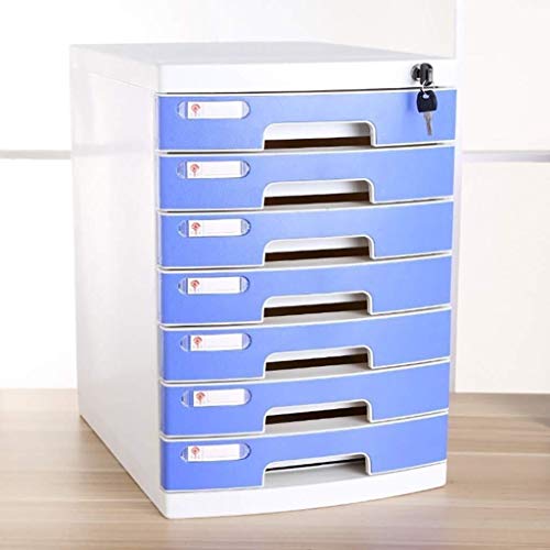 Preisvergleich Produktbild Aktenschränke SOAR Kunststoff Schränke Datenspeicherdatei Box Ordner Büroschubladenboden Desktop-Zubehör High Capacity Kunststoffmaterial - 29.5x39.4x43cm Home Office Möbel