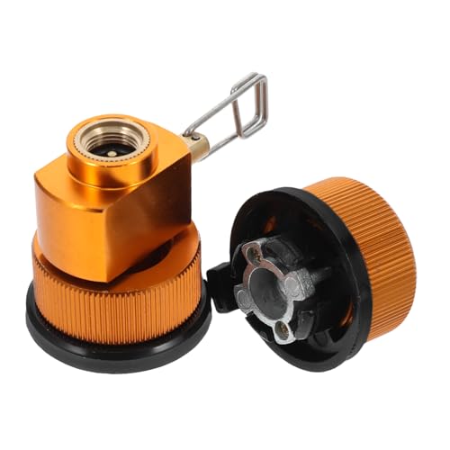JOINPAYA 1Set Gas Refill Adapter for Outdoor Cooking Portable Stove Head Converter Backpacking Stove Propane Adapter Versatile Canister Converter for Camping and Hiking