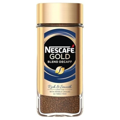 Nescafe Gold Blend Decaf Instant Coffee, Rich Aroma and Smooth Taste, 95g BY FEBORA FOODS