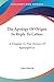 The Apology Of Origen In Reply To Celsus: A Chapter In The History Of Apologetics