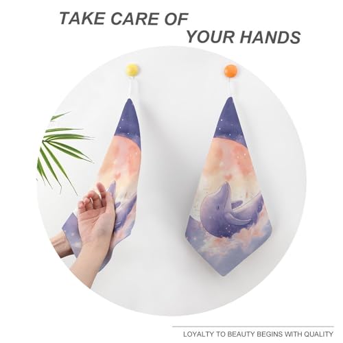 Essuie-mains microfibre anti humidité serviette douce et compacte pour les mains