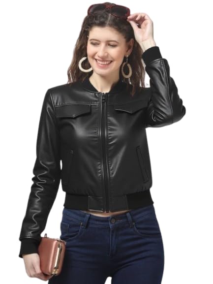 moonxs black leather jacket for women crop jacket for women.44-picture-40