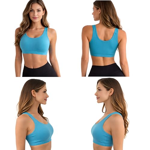 Image of Sports Bra Combo Pack for Gym Yoga Exercise Running Workout Regular Daily use