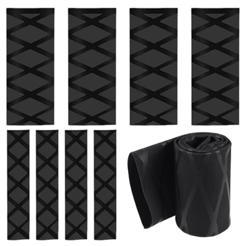 Coprimanopole Moto Copertura Universale Termorestringente per manopole originali e comandi riscaldati(2 paia di coprimanubrio e 2 paia di coperchi dei freni)