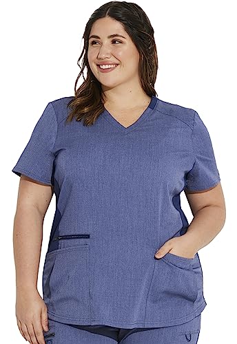Haut médical à col en V Dickies DK875 la solution stretch et multipoche contre l'inconfort