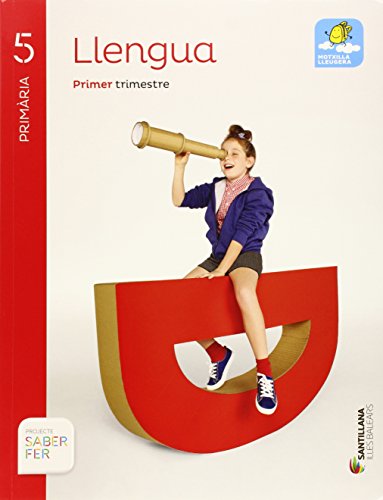 Portada de Llengua Projecte Saber Fer 5º Primaria Edicion 2014