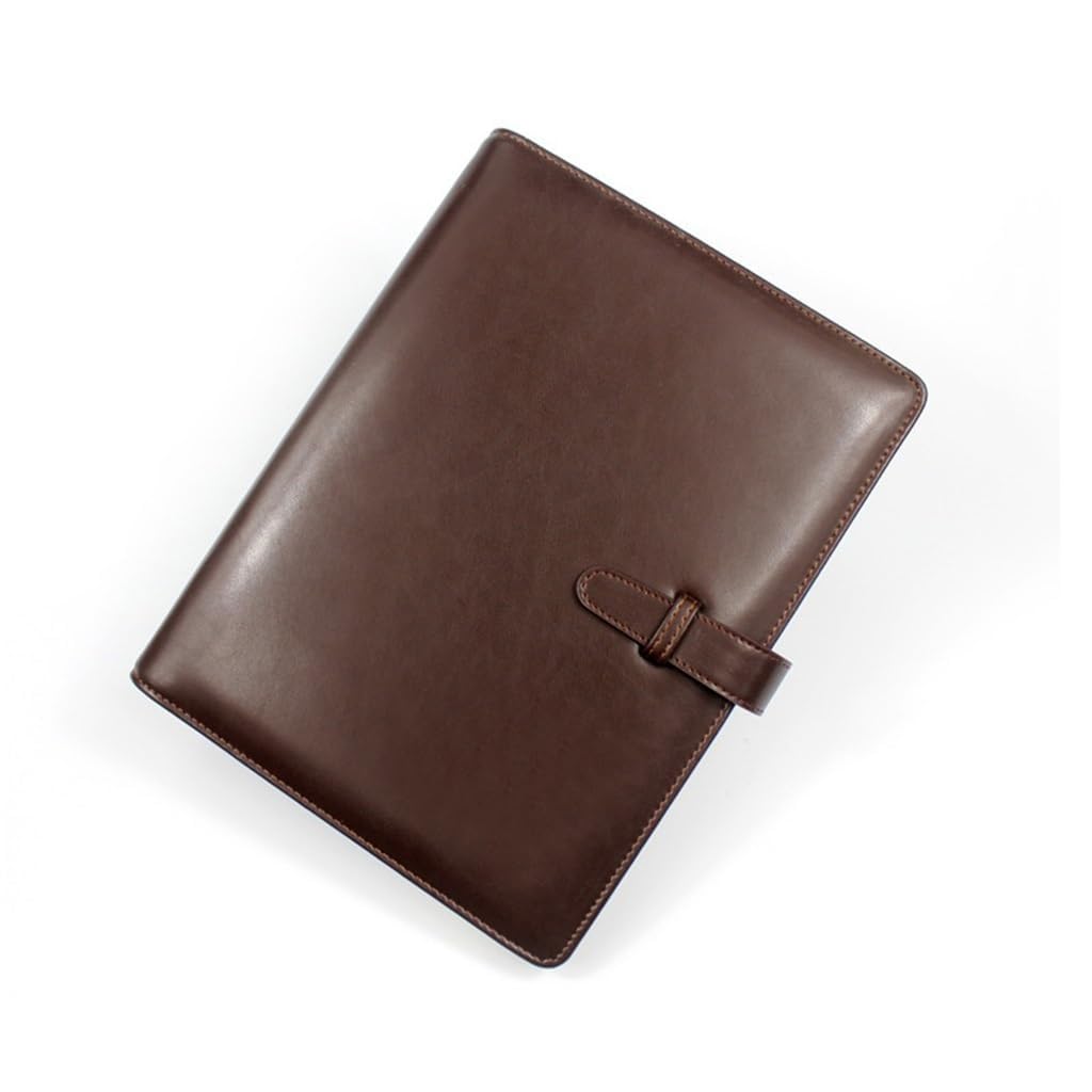 Notebook Notebook 235x175mm Cuoio Dell'unità di elaborazione Notepad Ufficio Riunione Notebook Business Foglia sciolta per Lavoro Scuola Nota Prendere Diario