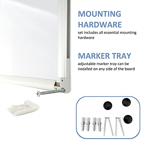 D.RECT Lavagna Magnetica con Listelli in Alluminio...