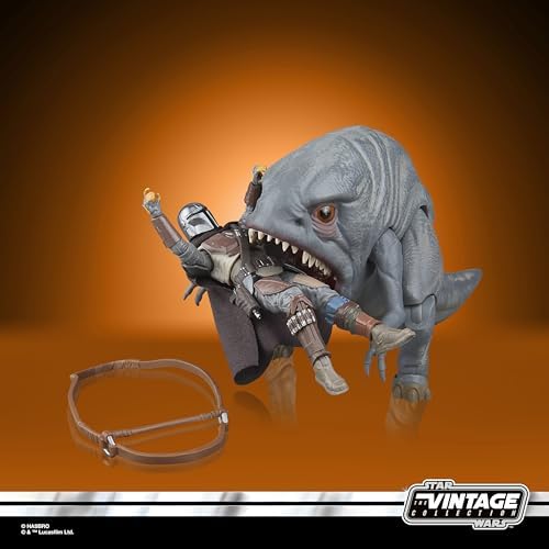 Hasbro Star Wars Vintage Collection Blurrg & The Mandalorian İkili Figür Seti (The Mandalorian) - Görsel 4