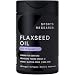 100% Vegan Flaxseed Oil with Plant-Based Omega's 3,6 & 9 ~ Vegan Certified & Non-GMO Project Verified (180 Veggie softgels)