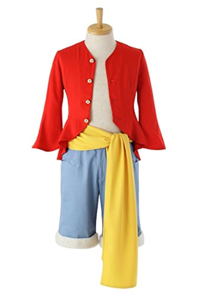 ONEPIECE モンキー・D・ルフィ コスチューム 新世界Ver. ワンピース Amazon.co.jp: ACOS ONE PIECE モンキー・D・ルフィの衣装 新