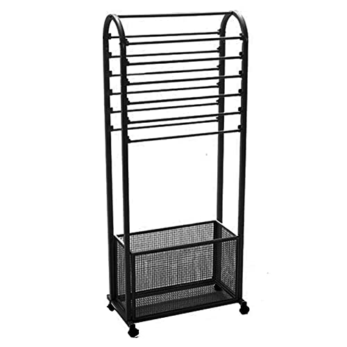 Organiseur de rubans roulants grand support à roulettes pour vinyle et serviettes