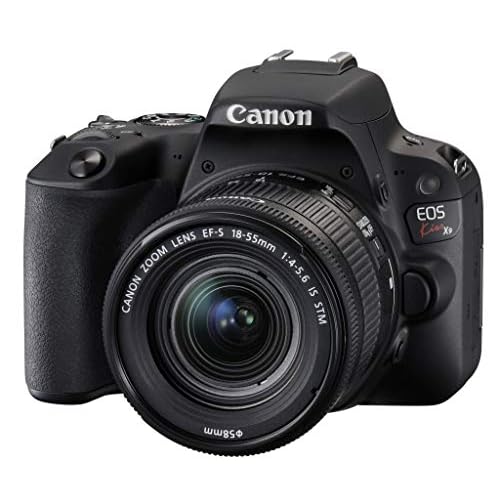 Canon Digital SLR Camera EOS Kiss X9 Black Lens Kit with EF-S18-55 F4