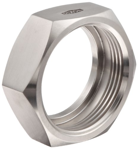 Dixon 13H-G200 Stainless Steel 304 Sanitary Fitting, Bevel Seat Hex Union Nut, 2"