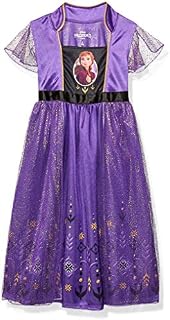 Disney Girls' Toddler Fantasy Nightgown, Anna-Frozen 2, 4T