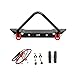 LCX Racing 1/10th RC Crawler Car Metal Front Bumper for TRX4 Axial SCX10 II 90046 SCX10 D90, Upgrades Parts Accessories