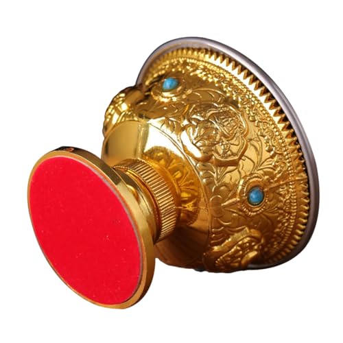 Alipis 1 Pc taza de agua taza tazas para regalar tazas decoración Bebiendo cuenco de altar cuenco pagano bol copa del templo Copa de copa de aleación de zinc Golden