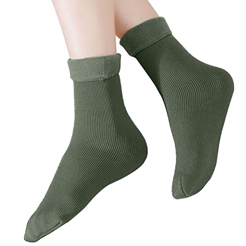 Winter Knusse Sokken | Zachte thermische wintersokken voor dames | Vrouw Winter Dikker Warme Sokken Dames Naadloze Zachte Fluwelen Sneeuw Sok Voor Dames En Heren Lingjiong - Afbeelding 6