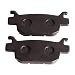 Produktbild DONG-XFENG Für Honda TRX 500 FM5-FM9 / FMA/FMB Fourtrax Foreman 4WD 05-11 TRX 500 TM5 / TM6 Fourtrax Foreman 05-06 Motorradbremsbeläge Vorne
