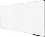 VIZ-PRO Tableau magnétique d'effacement à sec, 36 X 24 Des pouces,2 Pack, cadre en aluminium argenté