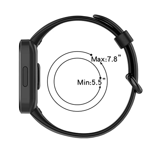 FitBest Pulseira esportiva compatível com Xiaomi Mi Watch2 Lite/Redmi Watch 2, pulseiras de substitu