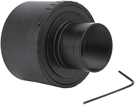Pomya Telescope Adapter Ring for Fujifilm Camera, Aluminium Alloy Adapter Ring for T2-FX 1.25inch Telescope to Fujifilm FX Mount DSLR Cameras