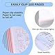 10 Stück A4 Sliding Bar Binder, Kunststoff A4 Sliding Bar Binder, Ordnerschieber, A4 Kunststoff Bericht Abdeckungen, Klemmschienen A4,Schiebebinder A4, Sliding Bar Bindern, Rosa und Blau