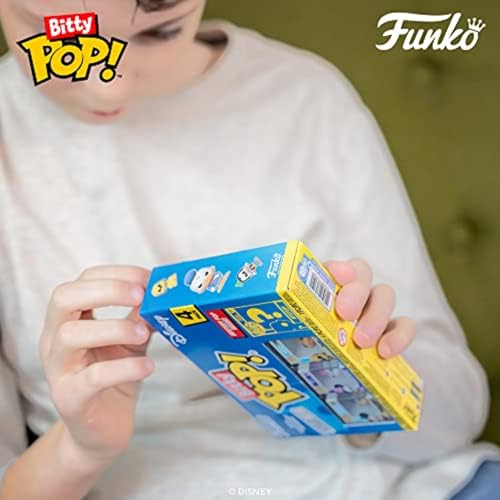 Funko Bitty Pop Disney - Mickey Mouse, Minnie Mouse (pink Dress), Pluto et une Mini-figurine Mystère en Surprise - 2.2 Cm Collectionnable - Étagère Empilable Incluse - Idée de Cadeau - Disney Fans