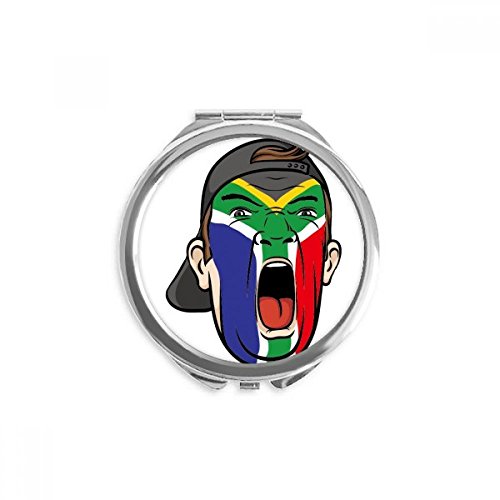 Miroir de poche Afrique du Sud compact et léger pour maquillage du visage