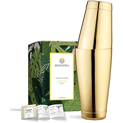 Homestia Gold Boston Shaker Set Cover