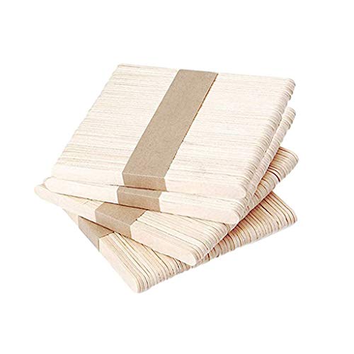 200Pcs Ice Cream Stick,Holz EIS am Stiel Handwerk, EIS Lolly Cake DIY Machen Holz Stick