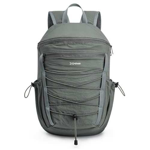G4Free Hiking Backpack for Women Men 20L Lightweight Travel Backpacks Daypack Outdoor Daily Camping, Dark Gray-green