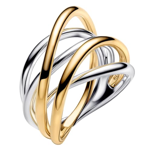 Bague en argent sterling et plaqué or 14k une idée de cadeau précieux pour un anniversaire