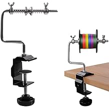 Fishing Line Spooler Portable Fishing Line Winder Spooler Machine Adjustable Stable Reel Spooler with Clamp Spooling Station System for Spinning Casting Reels