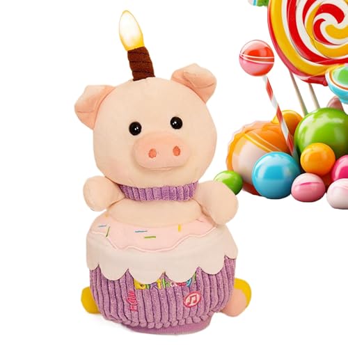 Genérico Animal de Peluche de cumpleaños, Peluche de Feliz cumpleaños | Adorable muñeco de Peluche de Dibujos Animados de Peluche - Muñeco de Peluche de Peluche Creativo para niños y Adultos Genérico Animal de Peluche de cumpleaños, Peluche de Feliz cumpleaños | Adorable muñeco de Peluche de Dibujos Animados de Peluche - Muñeco de Peluche de Peluche Creativo para niños y Adultos