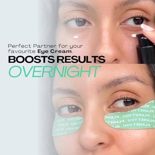 Reusable under Eye Patches by Planet You | Vegan Puff off Silicone Masks for Tired Eyes, Wrinkles and Dark Circles - Image 6