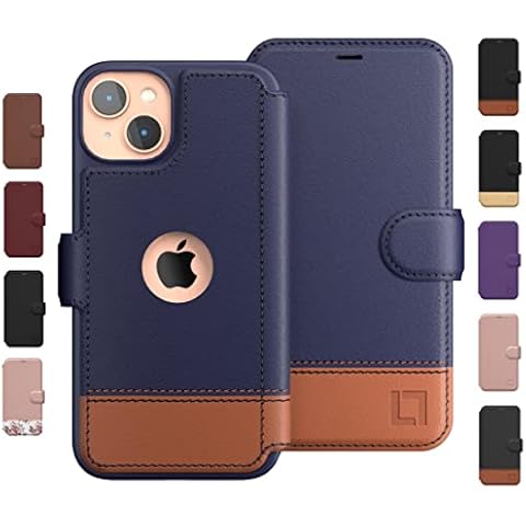 LUPA Legacy iPhone 13 Wallet Case - Case with Card Holder - [Slim + Durable] for Women and Men - iPhone 13 Flip Cell Phone case - Faux Leather - Folio Cover - Desert Sky Cover