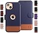 LUPA Legacy iPhone 13 Wallet Case - Case with Card Holder - [Slim + Durable] for Women and Men - iPhone 13 Flip Cell Phone case - Faux Leather - Folio Cover - Desert Sky