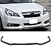 Front Bumper Lip Compatible with 2013-2014 Subaru Legacy, SM Style Black PU Front Lip Finisher Under Chin Spoiler Add On by IKON MOTORSPORTS
