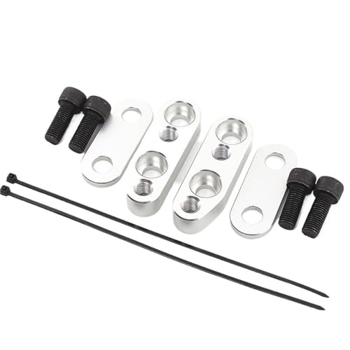 Réhausse guidon pour GoldWing GL1800 2001-2017 adaptateur réglable noir argent