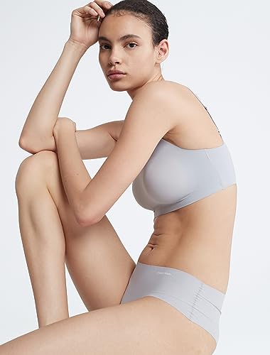 Image of Calvin Klein Women's Invisibles Comfort Seamless Adjustable Skinny Strap Bralette Bra