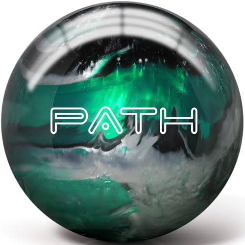 Pyramid Path Bowling Ball (Emerald/Black/Silver, 13 LB)