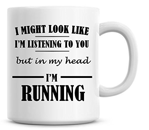I Might Look Like I'm Listening to You But in My Head I'm Playing Golf Coffee Mug