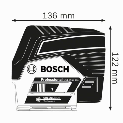 Bosch GCL 2 50 CG - vue 7