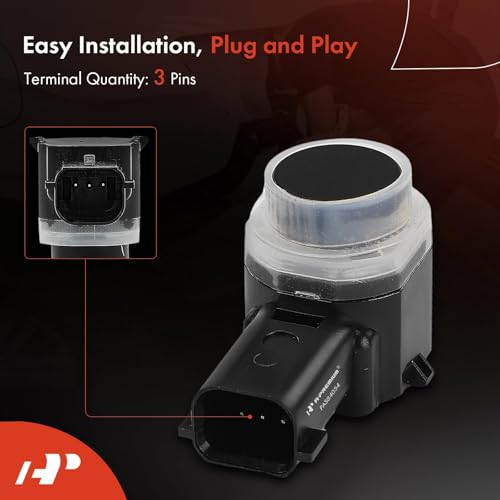 Image of A-Premium 4-PC Rear Reverse Backup Parking Assist Sensor Compatible with Select Ford Models - Explorer 2013-2015 From 8 /11 /12, Flex 2013-2018, Replace# DA8Z15K859A