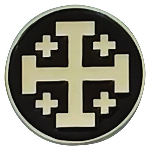 Terra Sancta Guild Jerusalem Cross Pin