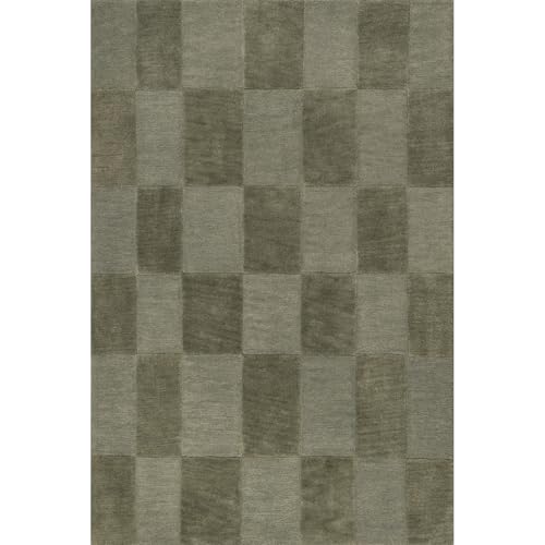 Tapete Rugs USA Elliot Olive 4' x 6' de Lana miniatura 6